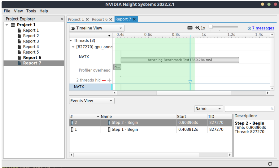 NSight Annotations